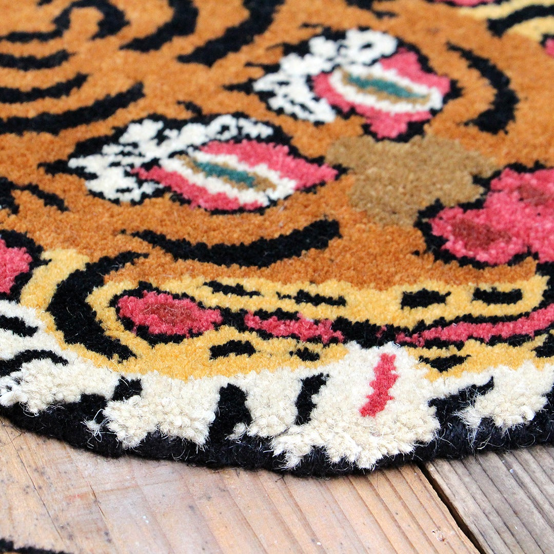 DETAIL】Tibetan Tiger Rug "DTTR-02 Small" – artisan933